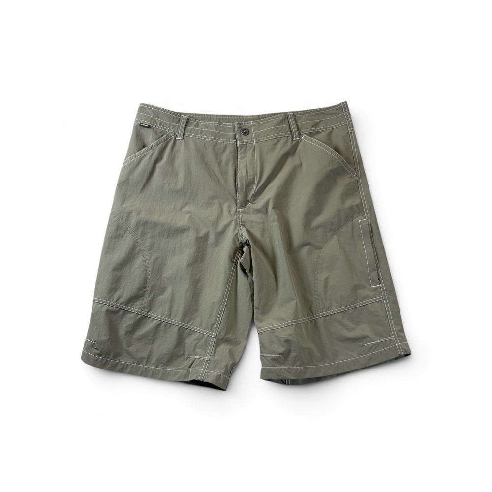 Kuhl Shorts Adult 40 Green Renegade Short Pockets Hiking Outdoor Stretch Mens
